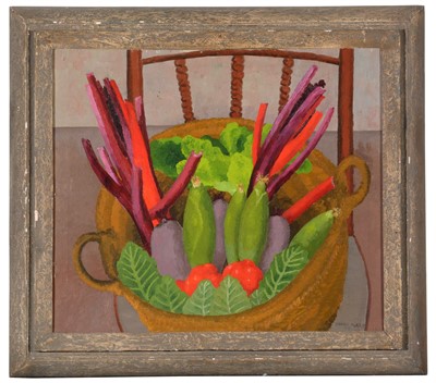 Lot 1136 - Sir Cedric Lockwood Morris - oil.
