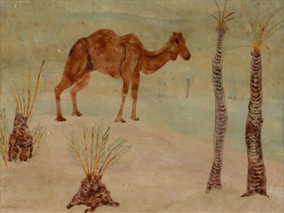 Lot 1131 - Sir Cedric Lockwood Morris - watercolour.