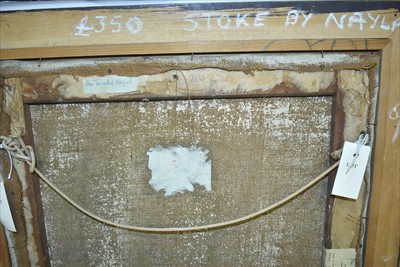 Lot 1138 - Sir Cedric Lockwood Morris - oil.