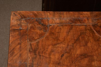 Lot 1115 - A William & Mary walnut and seaweed marquetry decorated chest