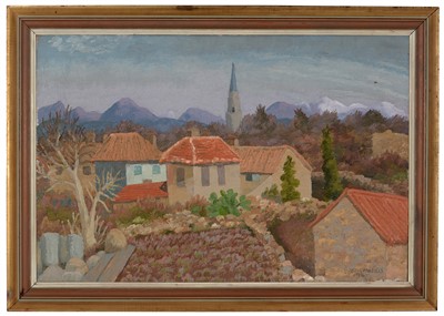 Lot 1139 - Sir Cedric Lockwood Morris - oil.