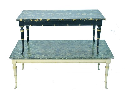 Lot 1252 - Two coffee tables