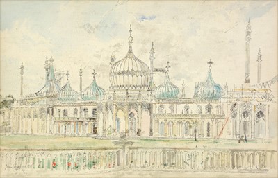 Lot 1104 - John Linfield - watercolour.