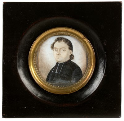 Lot 674 - 19th Century Continental School - miniature.