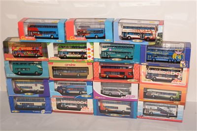 Lot 1251 - Die-cast model buses by Creative Master