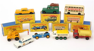 Lot 1366 - Matchbox series die-cast vehicles