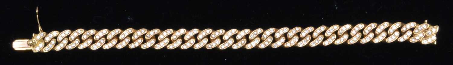 Lot 233 - Diamond bracelet