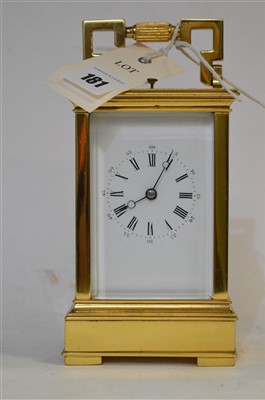 Lot 181 - Carriage clock