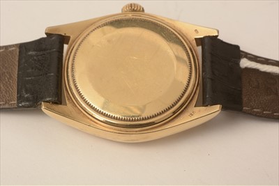 Lot 45 - Rolex Oyster Perpetual Day Date: an 18 carat yellow gold gentleman's wristwatch