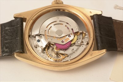 Lot 45 - Rolex Oyster Perpetual Day Date: an 18 carat yellow gold gentleman's wristwatch