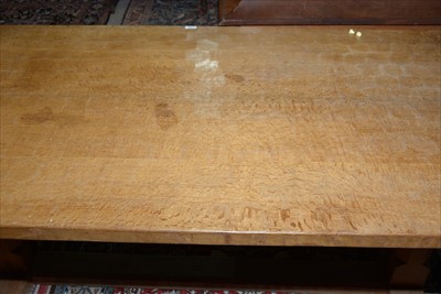Lot 1146 - Mouseman: a Robert Thompson of Kilburn oak refectory table.