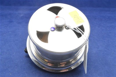 Lot 25 - Silver ink well