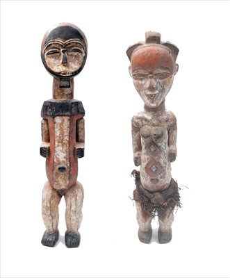 Lot 1582 - Kwele figures
