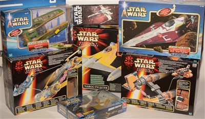 Lot 1237 - Sundry Star Wars vehicles.