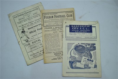 Lot 1509 - Newcastle United football programmes