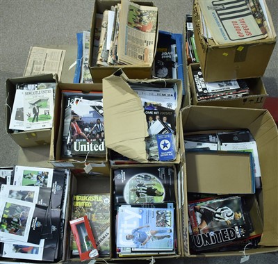 Lot 1532 - Newcastle United football programmes