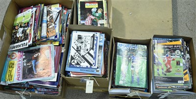 Lot 1534 - Football programmes
