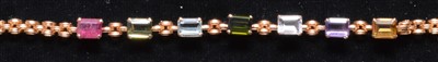 Lot 99 - Gemstone bracelet