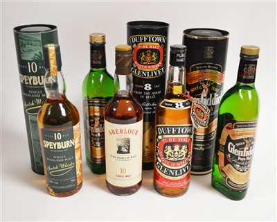 Lot 362 - Five bottles of whisky