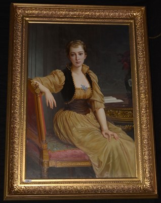 Lot 134 - E* Lewis - oil.