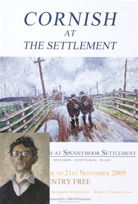 Lot 660 - After Norman Stansfield Cornish - poster and self portrait.