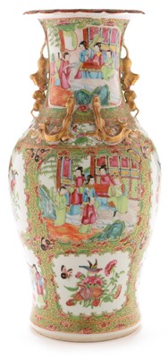 Lot 473 - 19th Century Canton vase