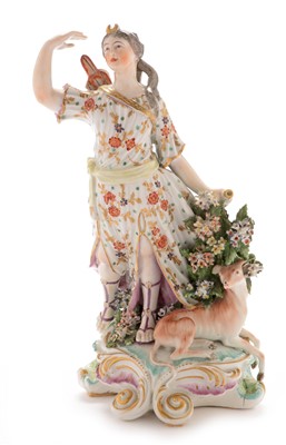 Lot 505 - Derby figure of Diana