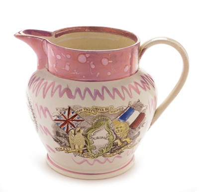 Lot 578 - Sunderland Crimea jug