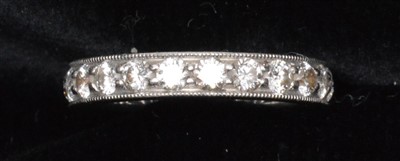 Lot 145 - Tiffany diamond eternity ring