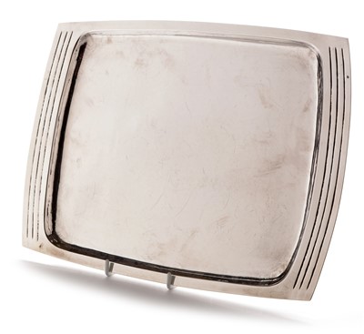 Lot 254 - Silver tray