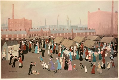 Lot 1015 - Helen Bradley - print.