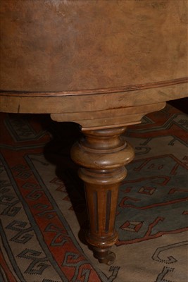 Lot 1000 - Bluthner: a Victorian walnut baby grand piano.