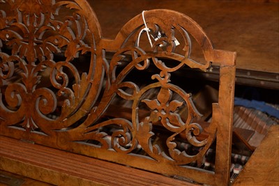 Lot 1000 - Bluthner: a Victorian walnut baby grand piano.