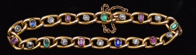 Lot 108 - Gem set bracelet