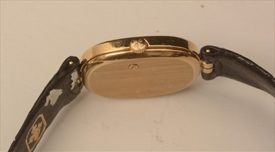 Lot 30 - Patek Philippe 'Golden Ellipse': An 18ct. gold lady's watch.