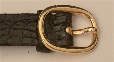 Lot 30 - Patek Philippe 'Golden Ellipse': An 18ct. gold lady's watch.
