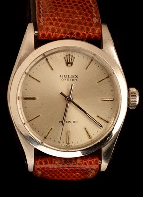 Lot 23 - Rolex Oyster Precision: a Gentleman's stainless steel wristwatch