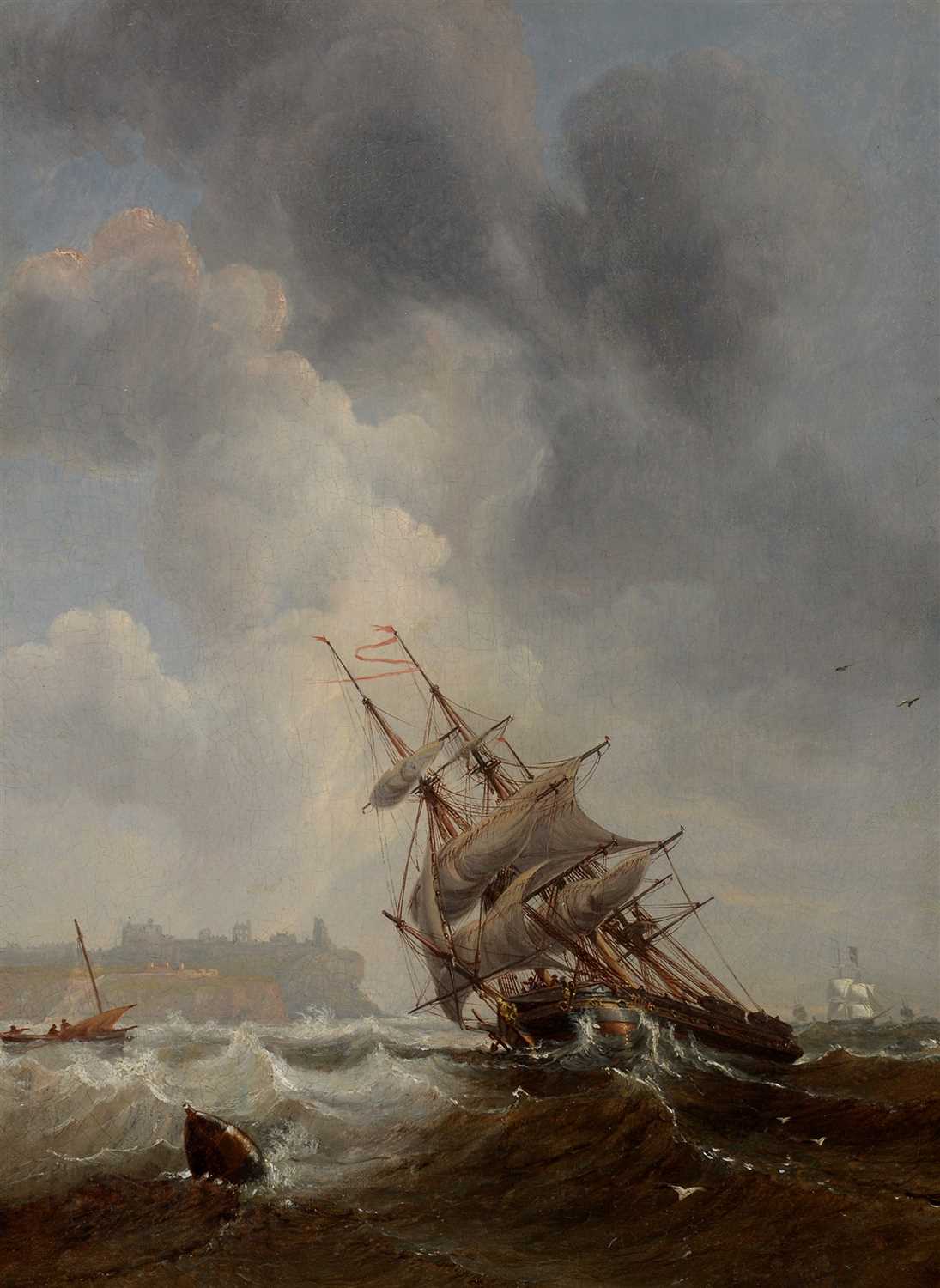 Lot 817 - John Wilson Carmichael - oil.