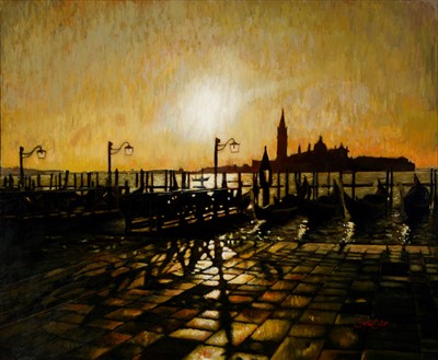 Lot 1185 - Stephen Collett - oil.