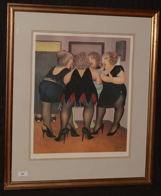 Lot 39 - After Beryl Cook - print.
