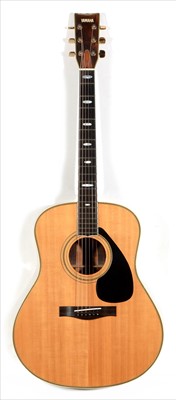Lot 58 - Yamaha L25A acoustic guitar