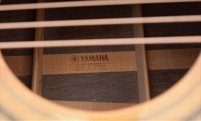 Lot 58 - Yamaha L25A acoustic guitar
