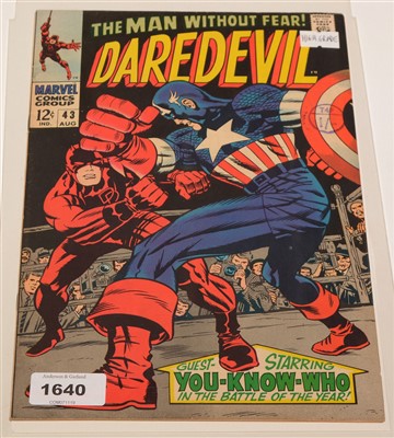 Lot 1640 - Daredevil No. 43