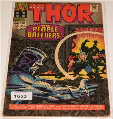 Lot 1653 - The Mighty Thor No. 134