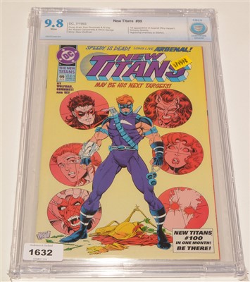 Lot 1632 - The New Titans No. 99