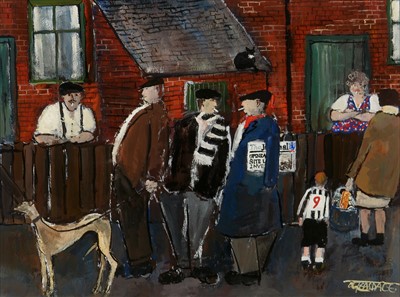Lot 1187 - Malcolm Teasdale - gouache.