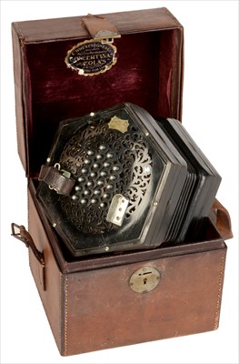 Lot 9 - Wheatstone Concertina
