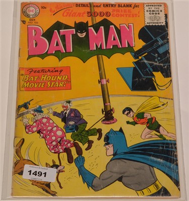 Lot 1491 - Batman No. 103.