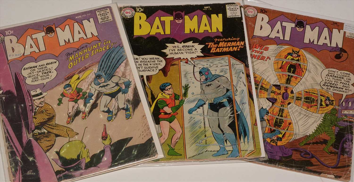 Lot 96 - Batman No. 117, 118 and 129.