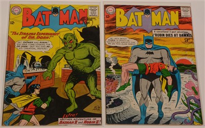 Lot 97 - Batman No's. 134, 135, 154 and 156.